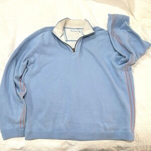 Tommy Bahama quarter zip XL